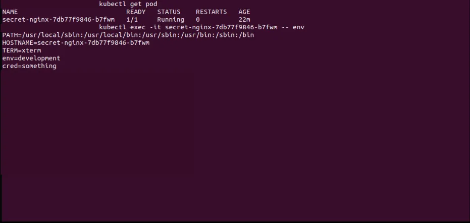 demo output