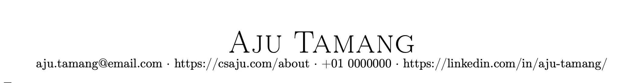 header