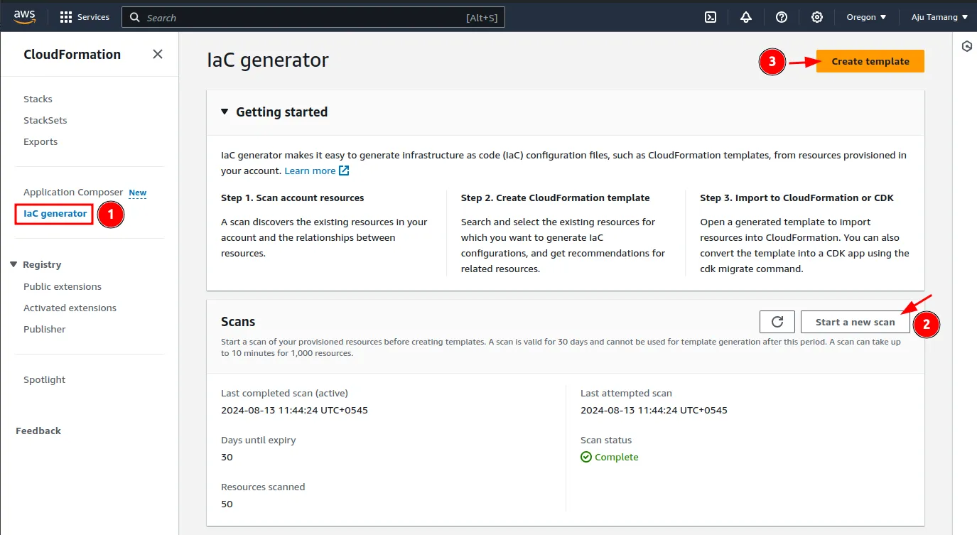 IaC generate