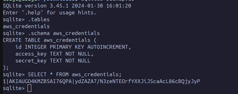 Sqlite3